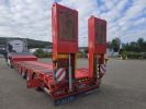 Trailer Alim Heavy equipment carrier body Semi porte engins neuve avec table elevatrice hydraulique essieux saf  - 4