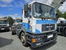 Trucks Man F2000 Hookloader Ampliroll body 19.314 POLYBENNE 19T  BLANC  - 2