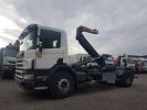 Trucks Scania P Hookloader Ampliroll body 94 G 300 - GUIMA S16 BLANC - 1