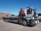 Trucks Renault Premium Lander Iron carrier body 380dxi.26 6x2 S PORTE-FER + GRUE BLANC - 4