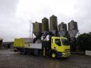 Trucks Renault Platform body + crane Jaune - 1