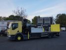 Trucks Renault Platform body + crane Jaune - 2