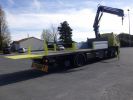 Trucks Renault Platform body + crane Jaune - 6
