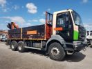 Trucks Renault Kerax Platform body + crane 370dci.26 6x4 COMPACT - PK 15002 A NOIR - ORANGE - VERT - 5