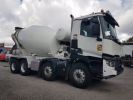 Trucks Renault C Truck mixer body 430 8x4 STETTER 9m3 BLANC - 3