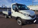 Vehiculo comercial Iveco Daily Caja abierta 35C18 GRUE PLATEAU 75000E HT Blanc - 1