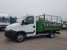 Vehiculo comercial Iveco Daily Volquete trasero 35 C 10 - 2.3 HPI - BENNE + COFFRE BLANC - VERT  - 1
