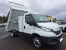 Vehiculo comercial Iveco Daily Volquete trasero 35C18 BENNE ET COFFRE Blanc - 1