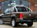 Volkswagen Amarok 2.0 TDi 4MOTION-NAVI-CARNET-CLIM-CRUISE-UTILITAIRE Brun Métallisé  - 4