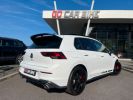 Volkswagen Golf 8 GTI Clubport 300 ch DSG7 Garantie 6 ans TO LED Camera Alcantara ACC 19P 469-mois Blanc  - 2