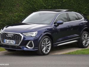 Audi Q3 Sportback 35 tfsi 150 Stronic S-line Sline 07-2021 Org France 47000kms Phares LED Jantes 19 Toit ouvrant Caméra Sièges chauffants Smartphone interface ... Occasion