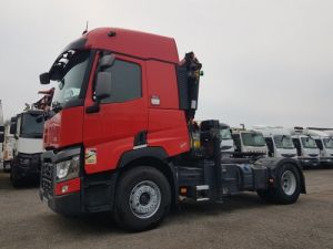 Camion tracteur Renault C 480 + GRUE PALFINGER PK 22002EH Occasion