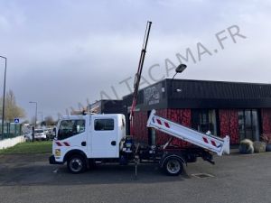 Chassis + body Nissan NT400 Tipper body + crane 45.15 DOUBLE CABINE 6 PLACES GRUE MAXILIFT 110 BENNE GRUAU - POIDS LOURDS Occasion