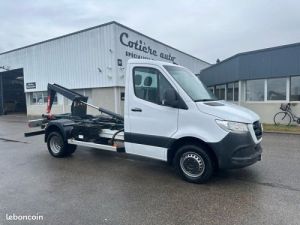 Commercial car Mercedes Sprinter Hookloader Ampliroll body 31990 ht Mercedes 516 Ampliroll Occasion