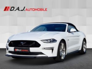 Ford Mustang GT Cabrio Phase 2 450 BVA10 1èreM  Premium-Paket Garantie Ford jusqu'au 01.2025 Occasion