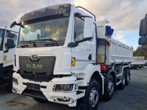 Man TGS 8x4 bi-benne 35.480 neuf avec ralentisseur