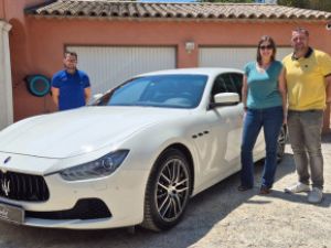 Maserati Ghibli MAGNIFIQUE MASERATI GHIBLI SQ4 3.0 V6 BI-TURBO 410ch BVA8 CARBONE 19 PROTEO CAMERA... CARNET COMPLET MASERATI 2EME MAIN 56000KMS 39990KE Vendu