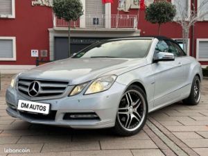 Mercedes Classe E Mercedes benz 220 cdi cabriolet sportline bva Occasion