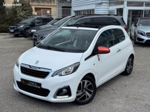 Peugeot 108 1.2 VTI 82 Cv Roland Garros Toit Ouvrant-Caméra De Recul-Gps-Démarrage Sans Clé Occasion