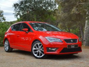 Seat Leon SUPERBE SEAT LEON FR 1.4 Tsi 150ch ACT DSG FULL LED 18 ROUGE EMOTION 2EME MAIN HISTORIQUE COMPLET Occasion