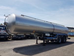 Trailer ETA Foodstufs tank body SEMI-REMORQUE CITERNE INOX 25000 litres Occasion