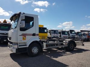 Trucks Renault Midlum Container carrier body 270dxi.12 BETAILLERE et FRIGO PORTE-VIANDE Occasion