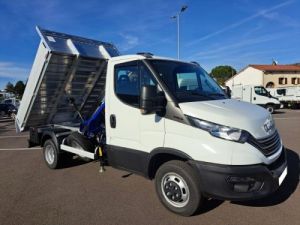 Utilitaire léger Iveco Daily Benne arrière 35C18 GRUE BENNE 79000E HT Occasion